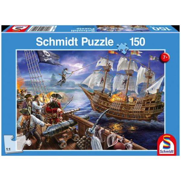 Otroška sestavljanka puzzle 150 delni Schmidt Pirati