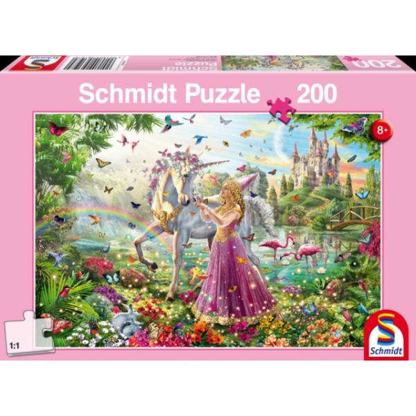 Otroška sestavljanka puzzle 200 delni Schmidt Pravljica
