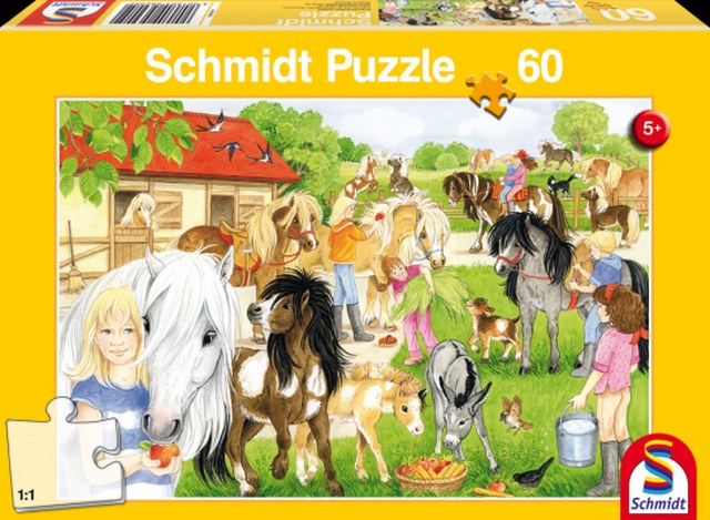 Otroška sestavljanka puzzle 60 delni Schmidt Zabava