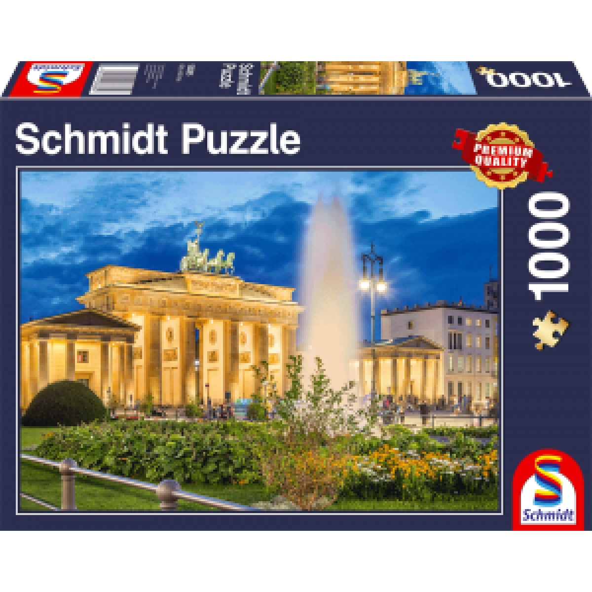 Sestavljanka puzzle 1000 delna Schmidt Brandenburgška vrata