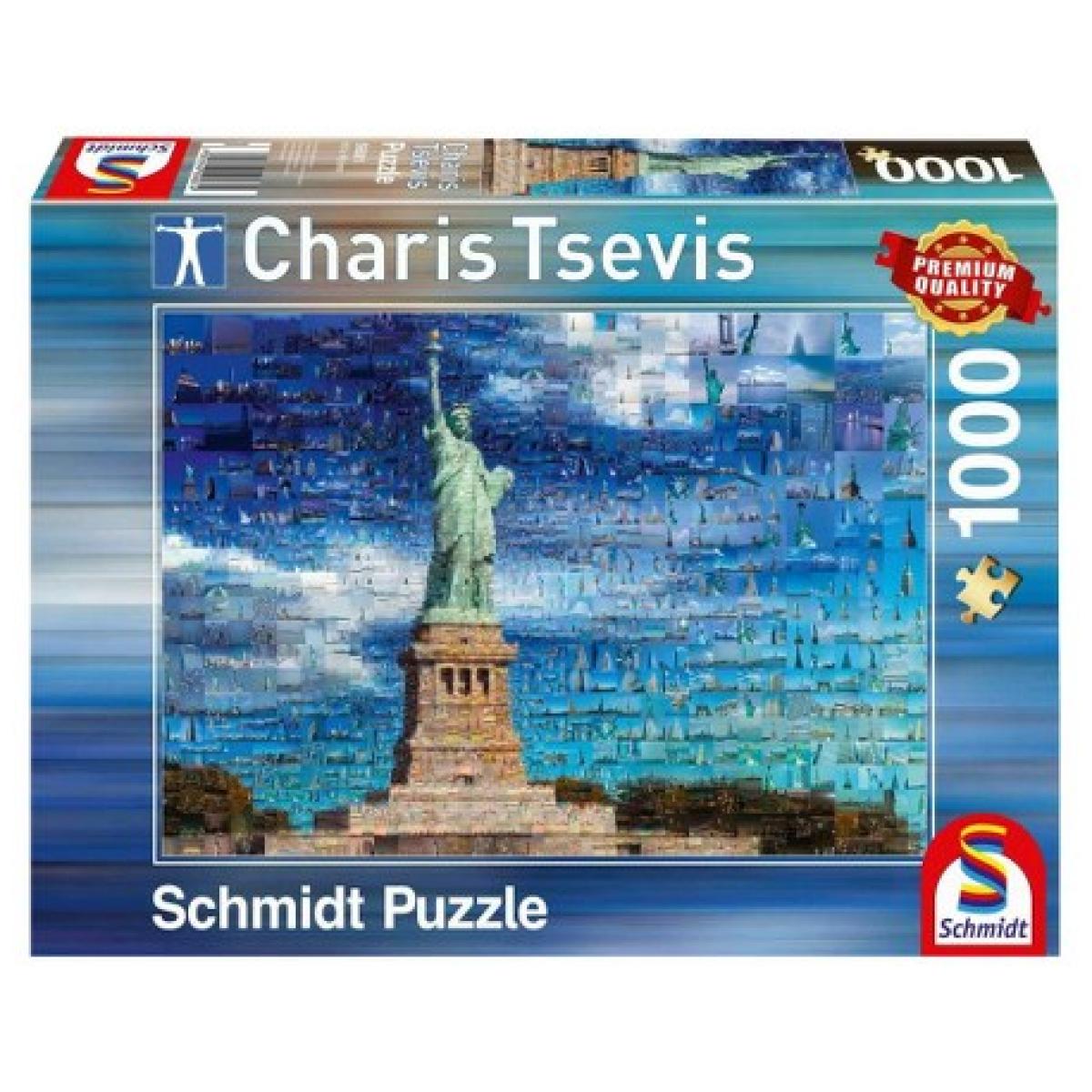 Sestavljanka puzzle 1000 delna Schmidt Charis New York