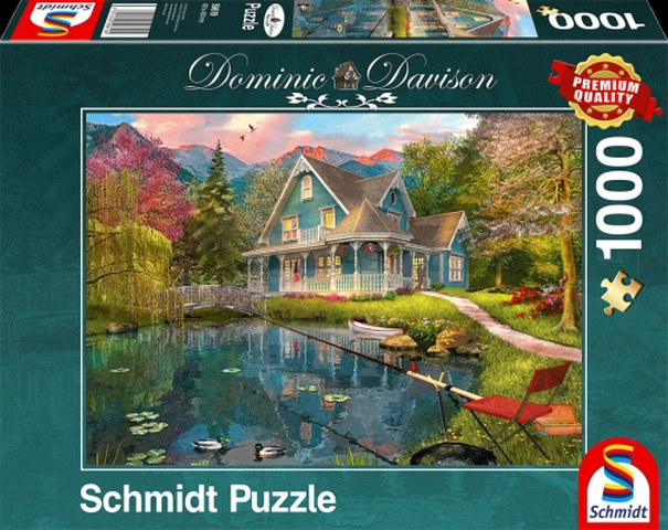 Sestavljanka puzzle 1000 delna Schmidt Davison Počitek