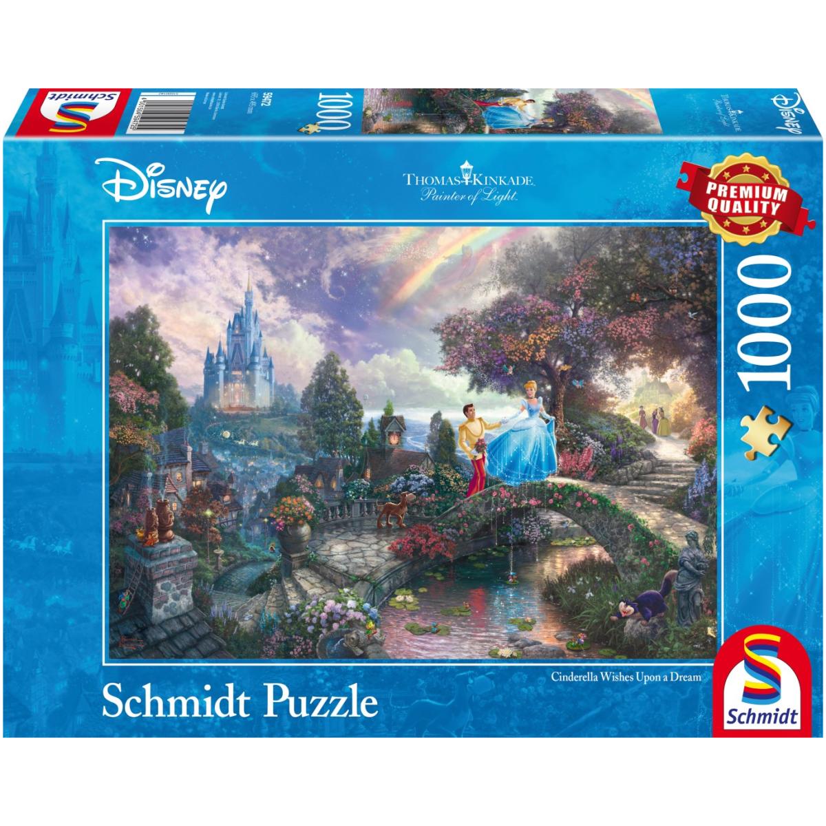 Sestavljanka puzzle 1000 delna Schmidt Disney Pepelka