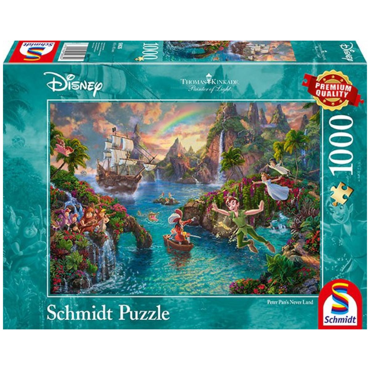 Sestavljanka puzzle 1000 delna Schmidt Disney Peter Pan