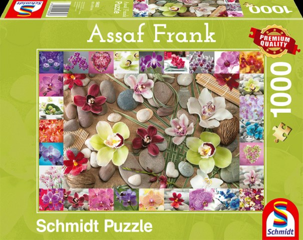 Sestavljanka puzzle 1000 delna Schmidt Frank Orhideje