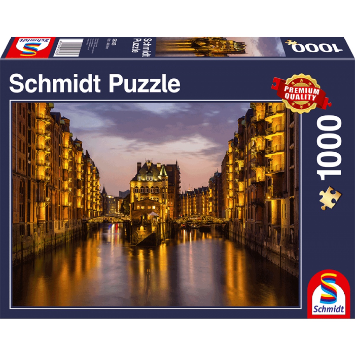 Sestavljanka puzzle 1000 delna Schmidt Hamburg