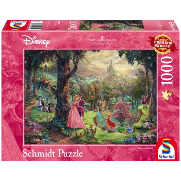 Sestavljanka puzzle 1000 delna Schmidt Kinkade Disney Sneguljčica