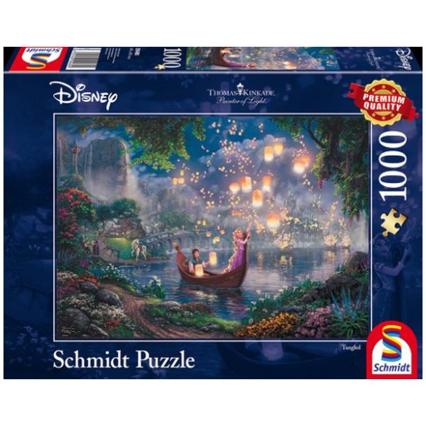 Sestavljanka puzzle 1000 delna Schmidt Kinkade Disney Zlatolaska