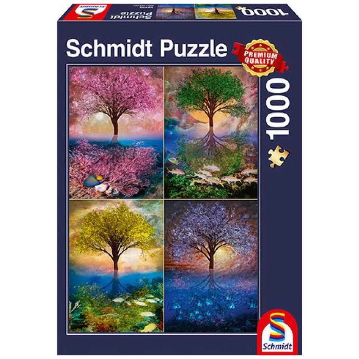 Sestavljanka puzzle 1000 delna Schmidt Magicno drevo