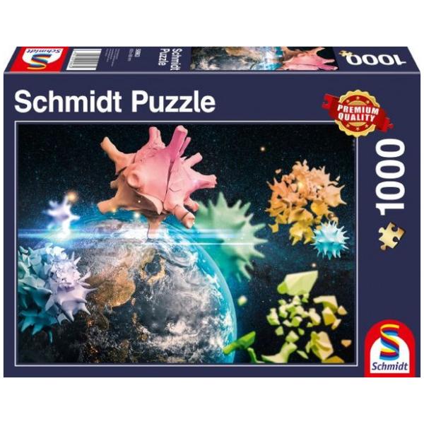 Sestavljanka puzzle 1000 delna Schmidt Planet Zemlja