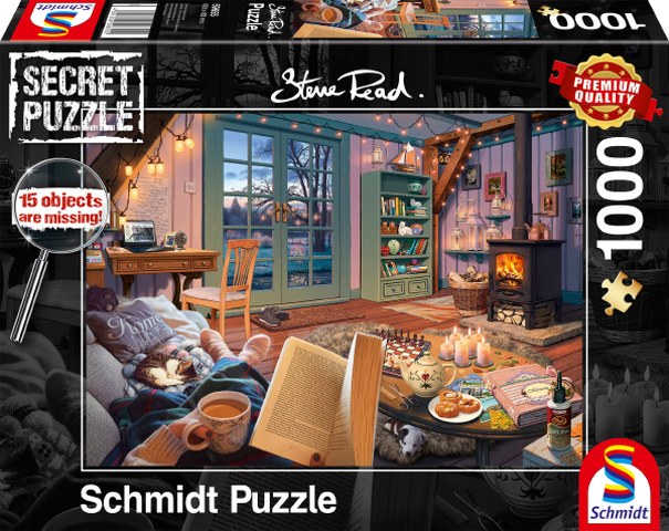 Sestavljanka puzzle 1000 delna Schmidt Počitniški dom