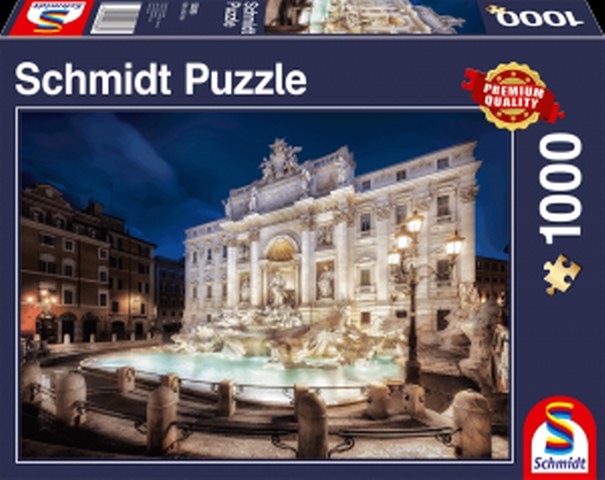 Sestavljanka puzzle 1000 delna Schmidt Rim Fontana Trevi
