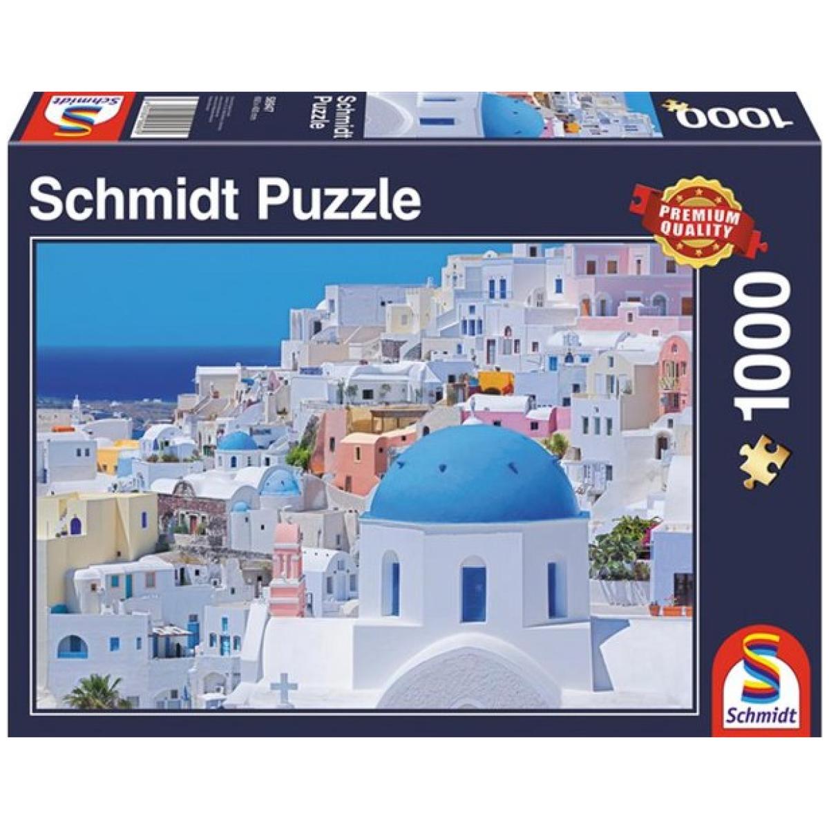 Sestavljanka puzzle 1000 delna Schmidt Santorini