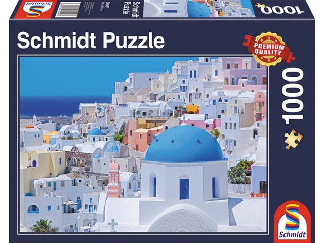 Sestavljanka puzzle 1000 delna Schmidt Santorini